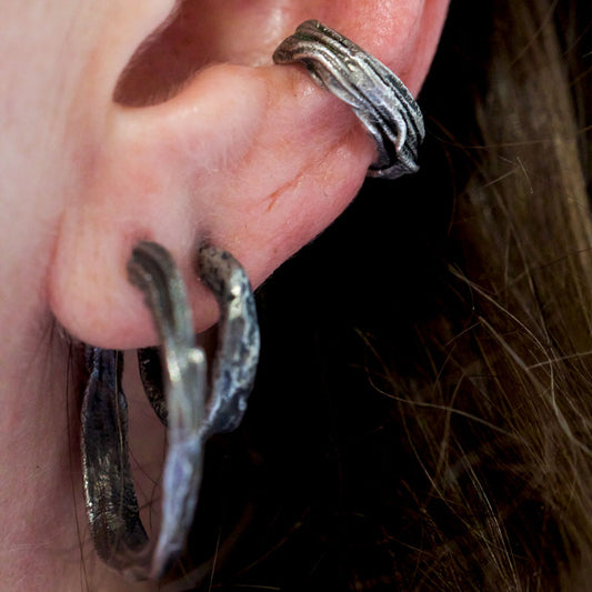 Earcuff LODE, Oxiderat silver